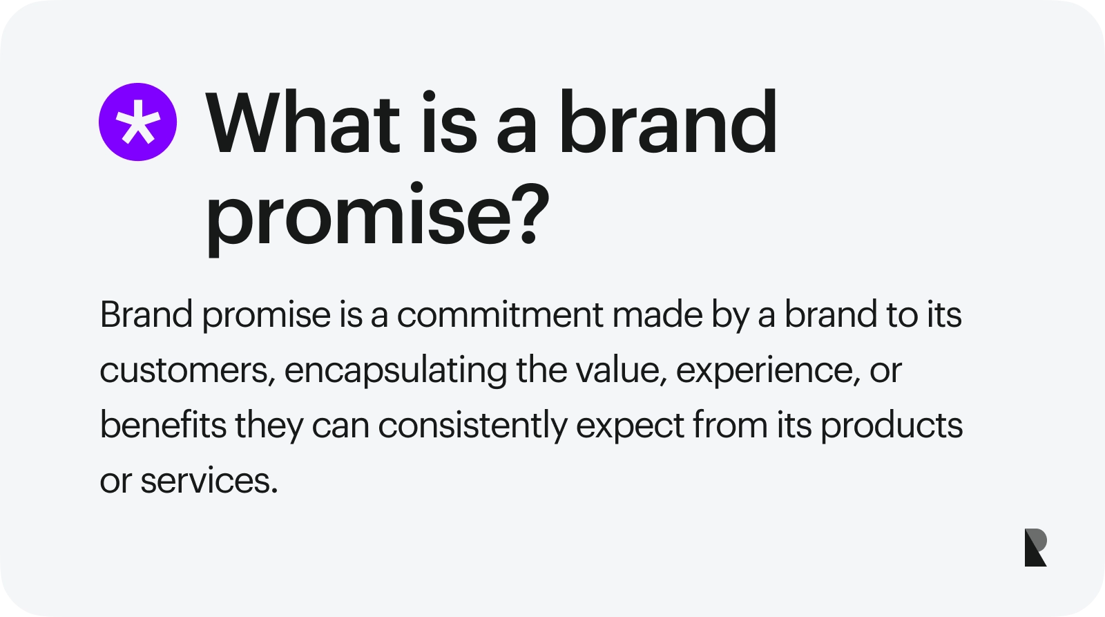 what is a brand promise?