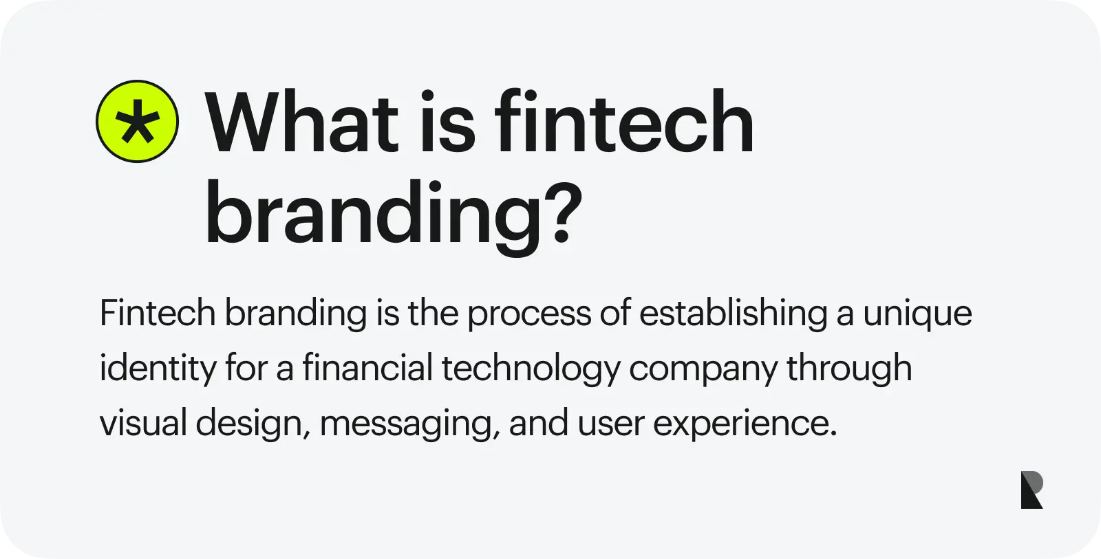 what is fintech branding?
