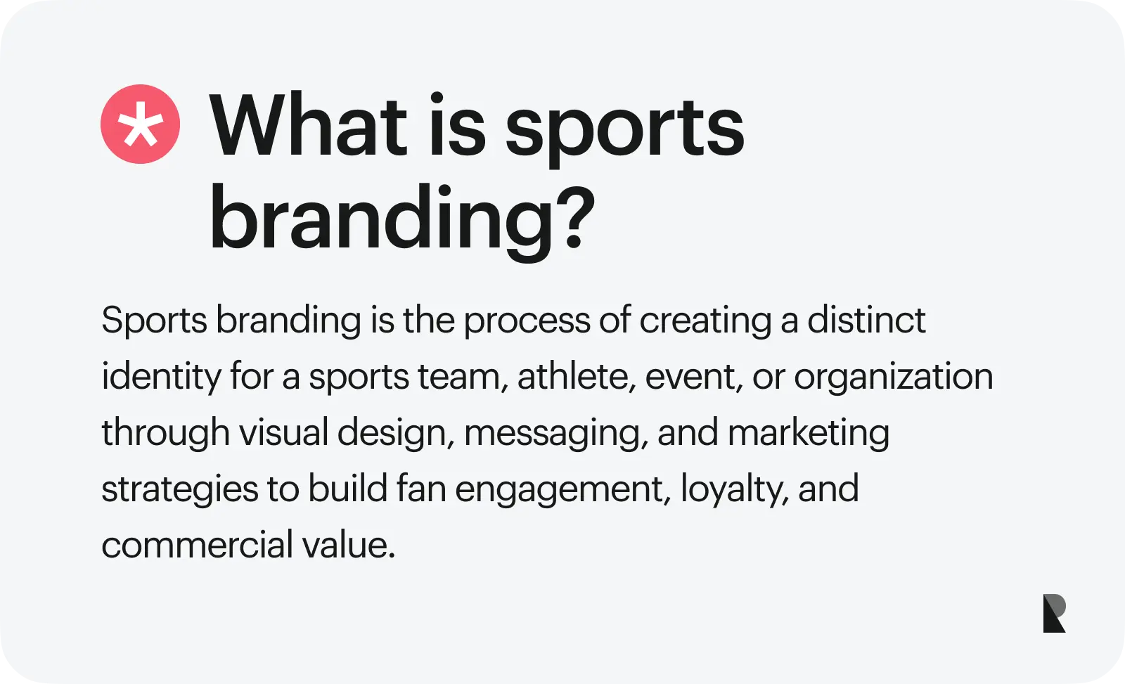 what is sports branding?