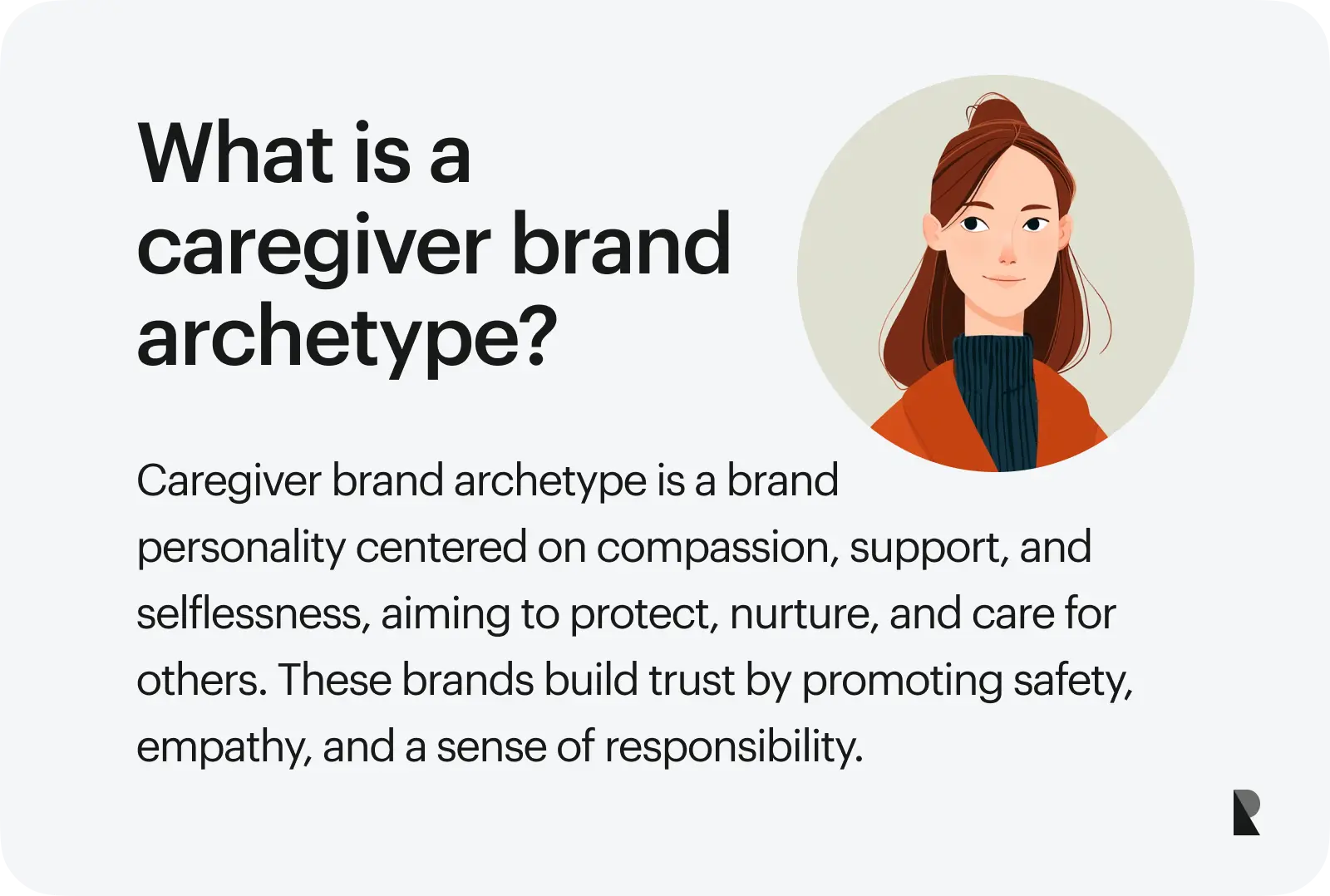 what is caregiver brand archetype