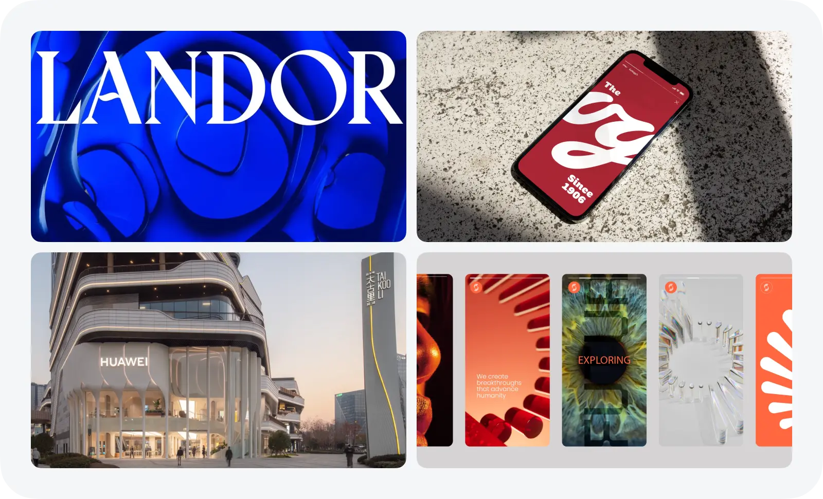 Landor branding portfolio