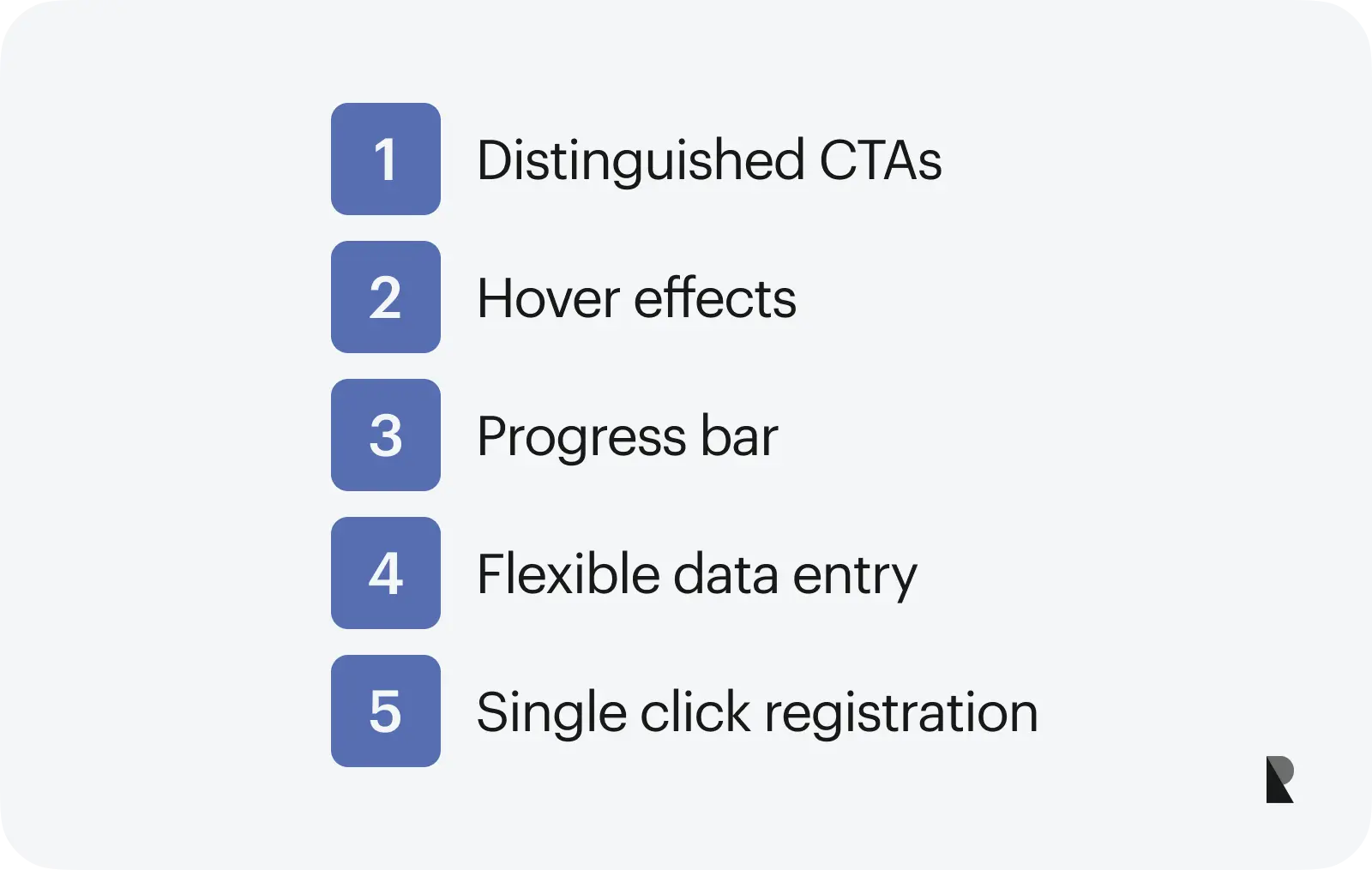 Common ux design patterns
