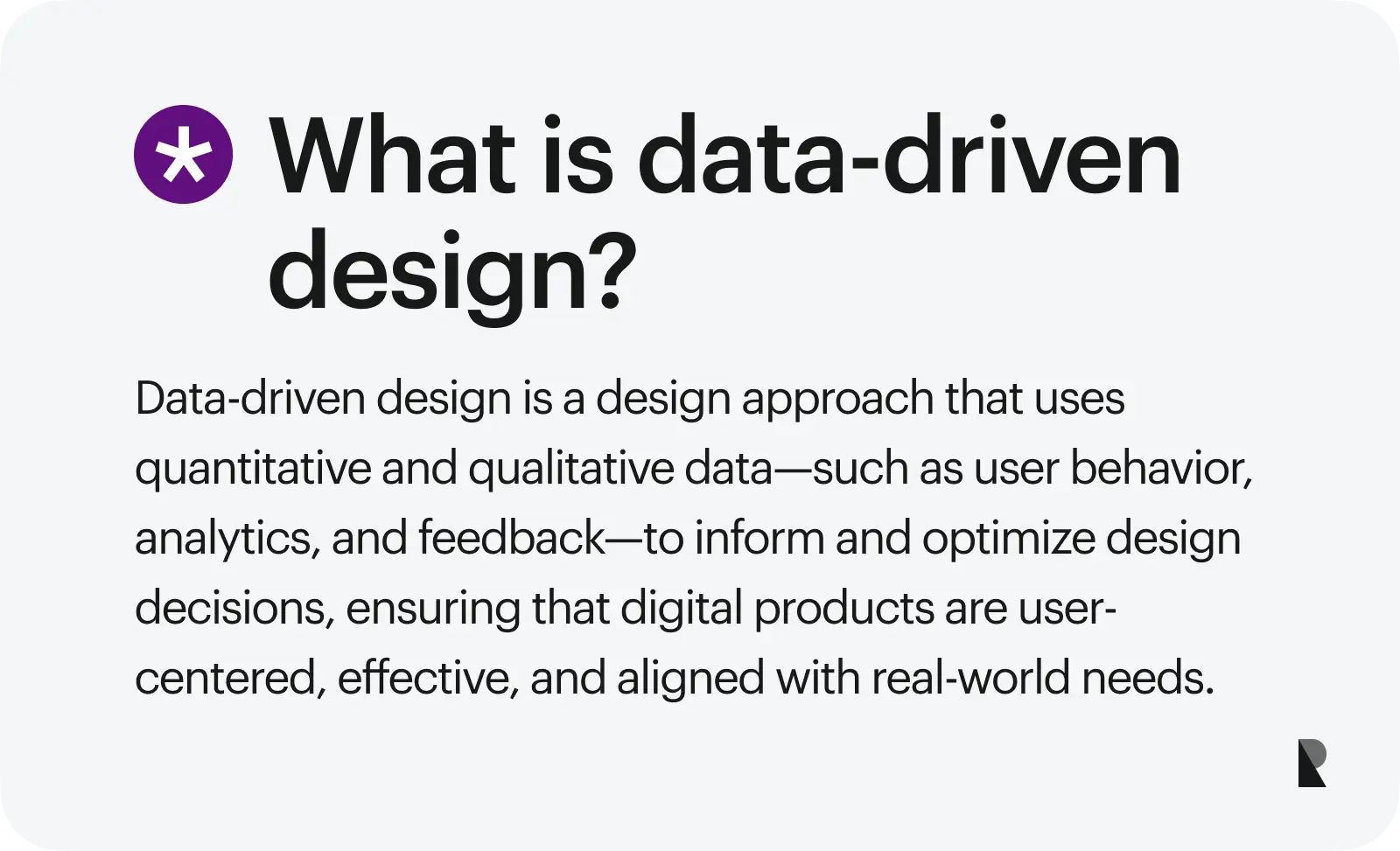 what is data-driven design?