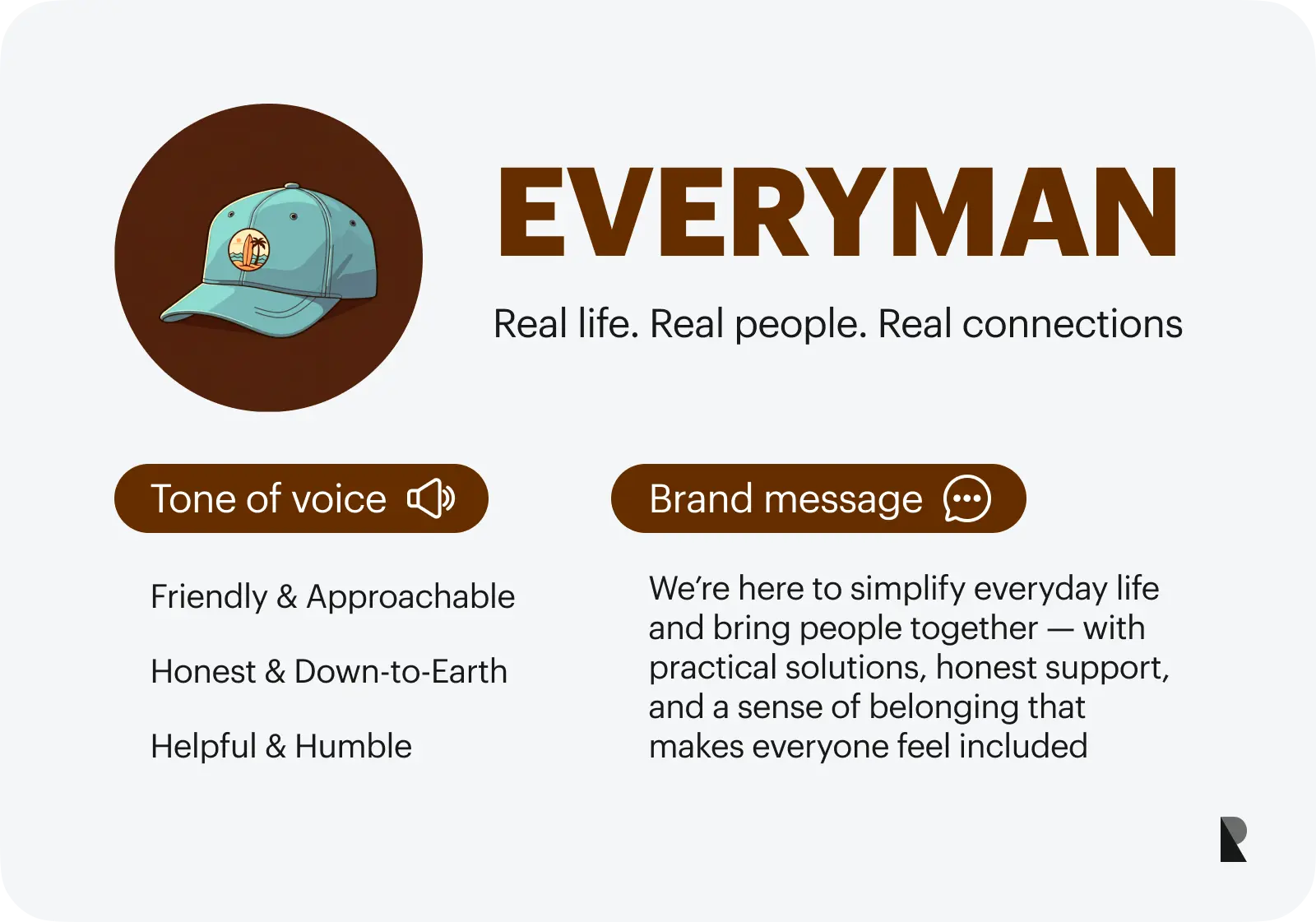 Everyman brand archetype