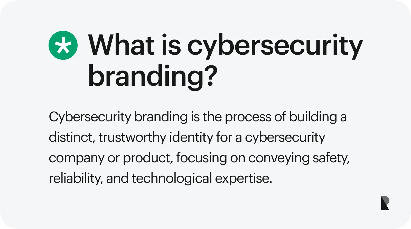 what is cybersecurity branding?