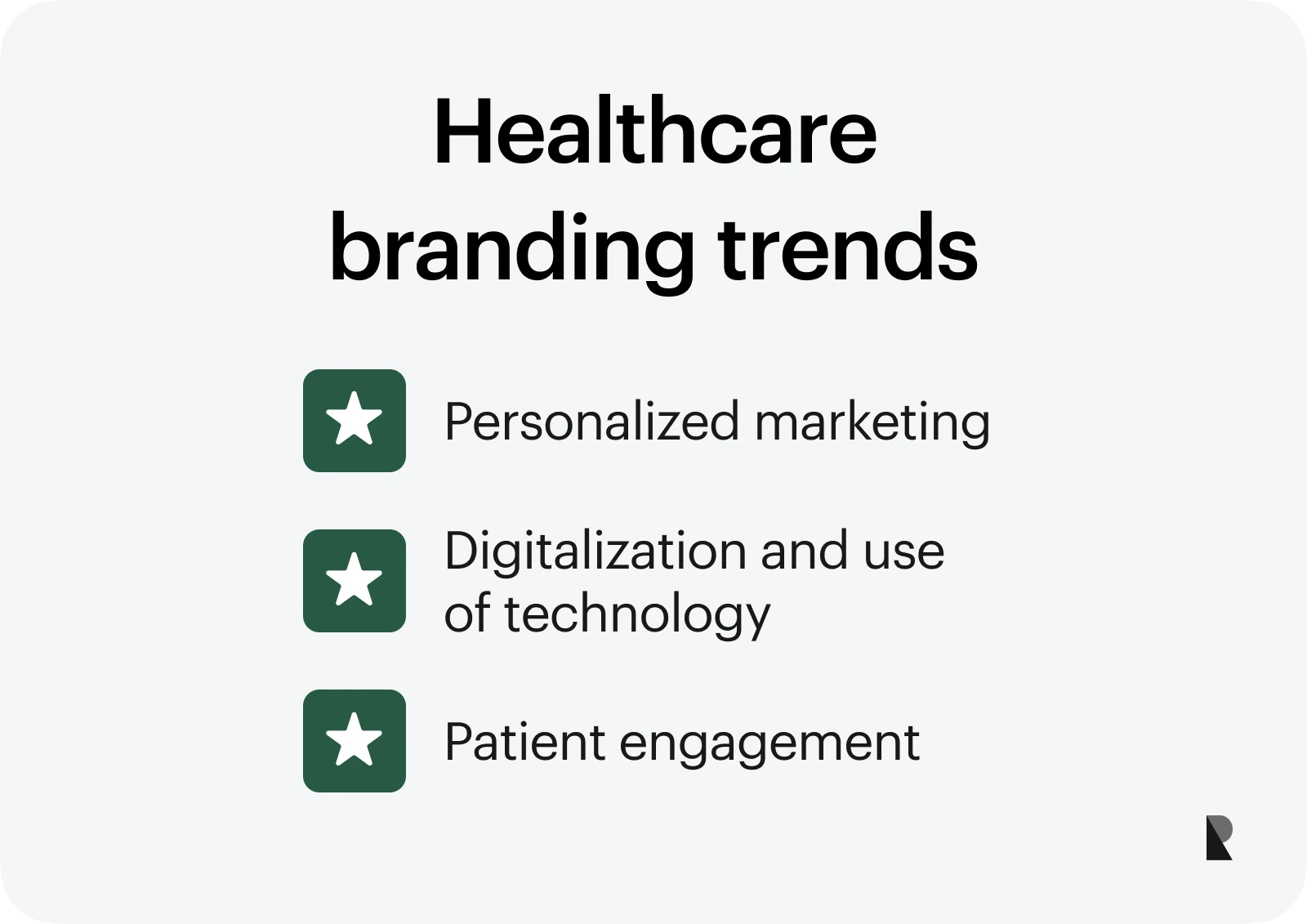 Healthcare branding trends