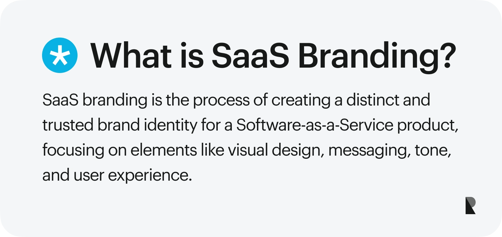 What is saas branding?