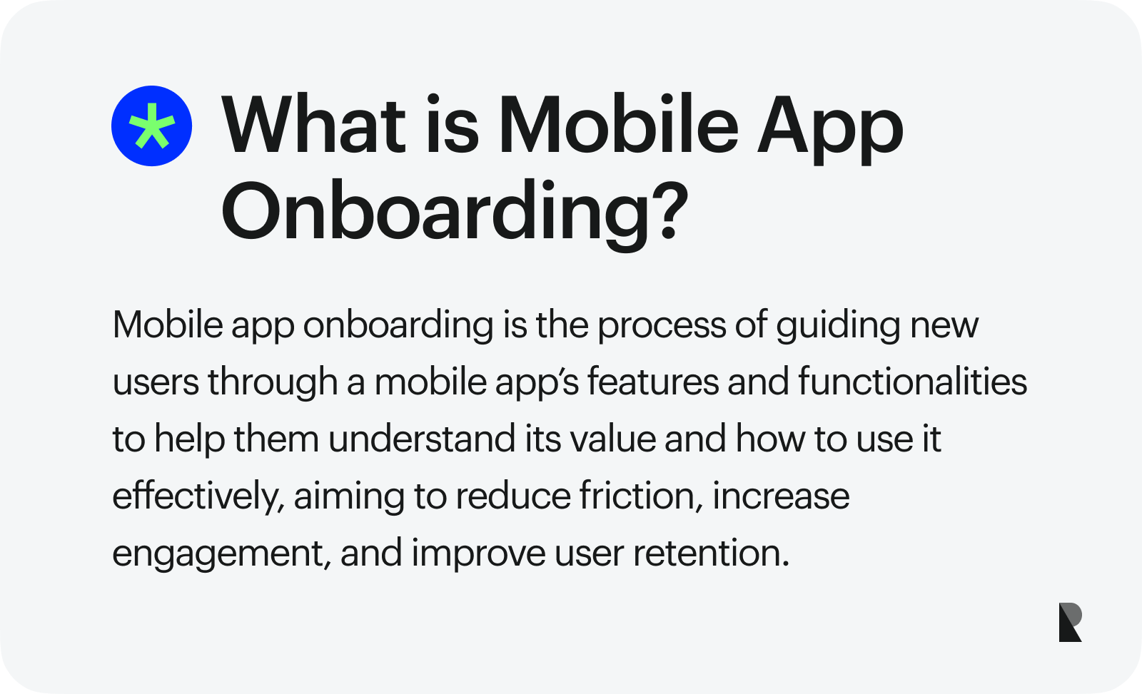 What is mobile app onboaridng