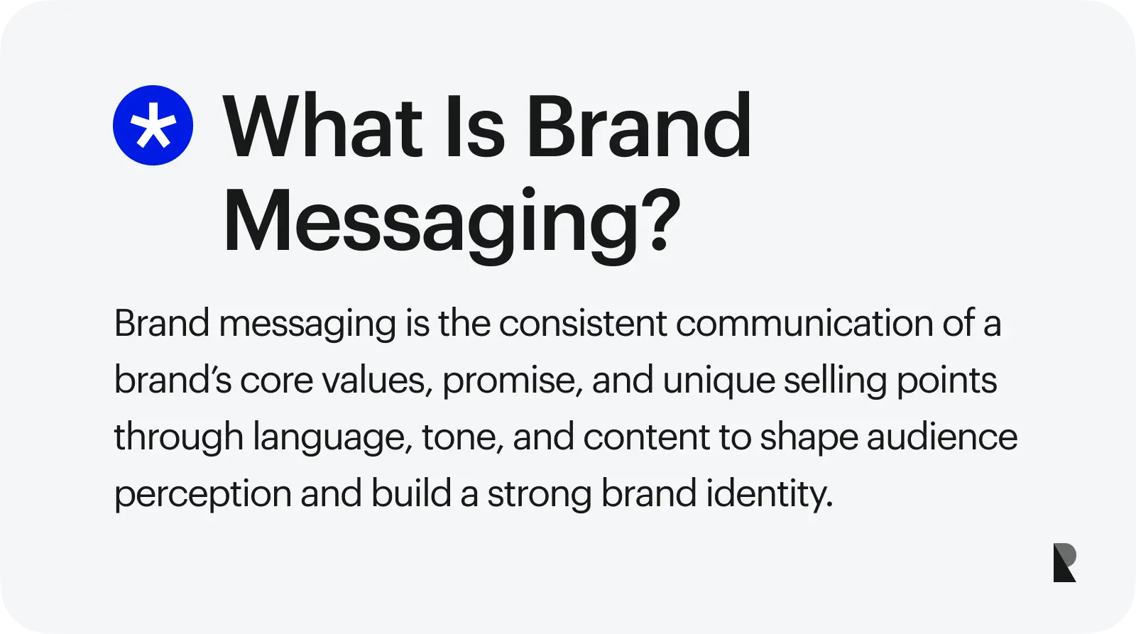 what is brand messaging