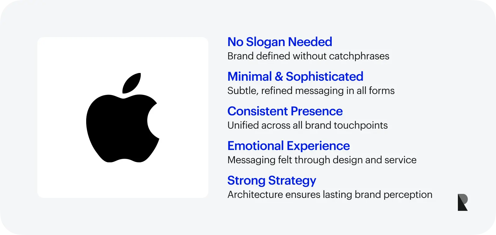 apple brand messaging