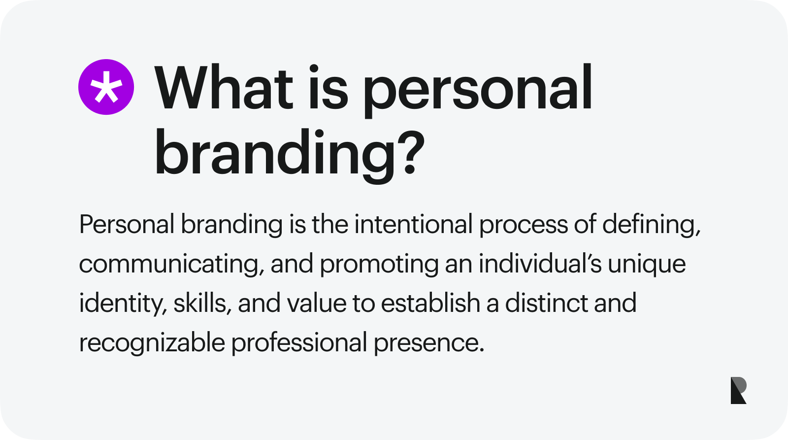 what is personal branding