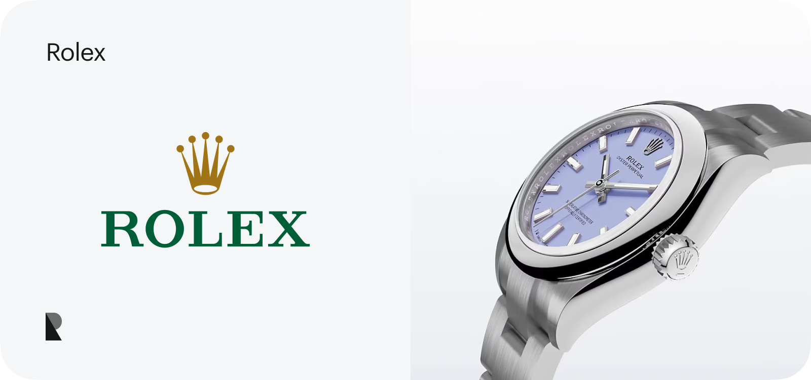 rolex logo use case