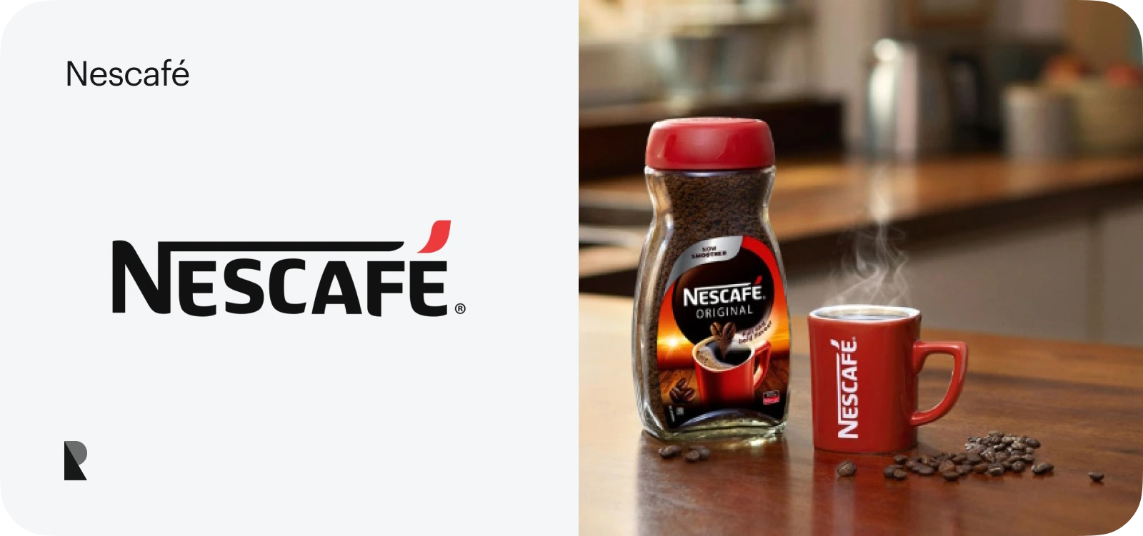 nescafe logo use case