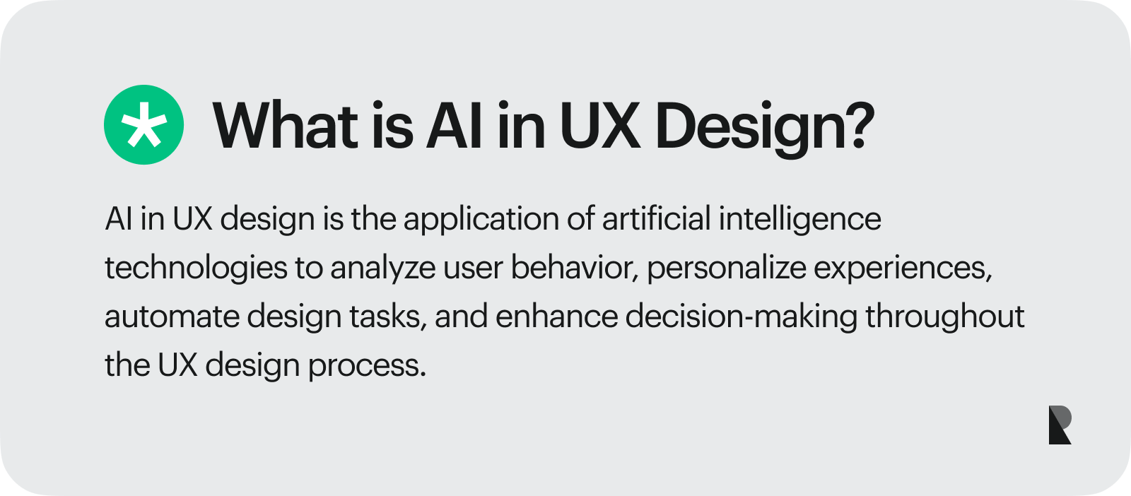 AI in UX design