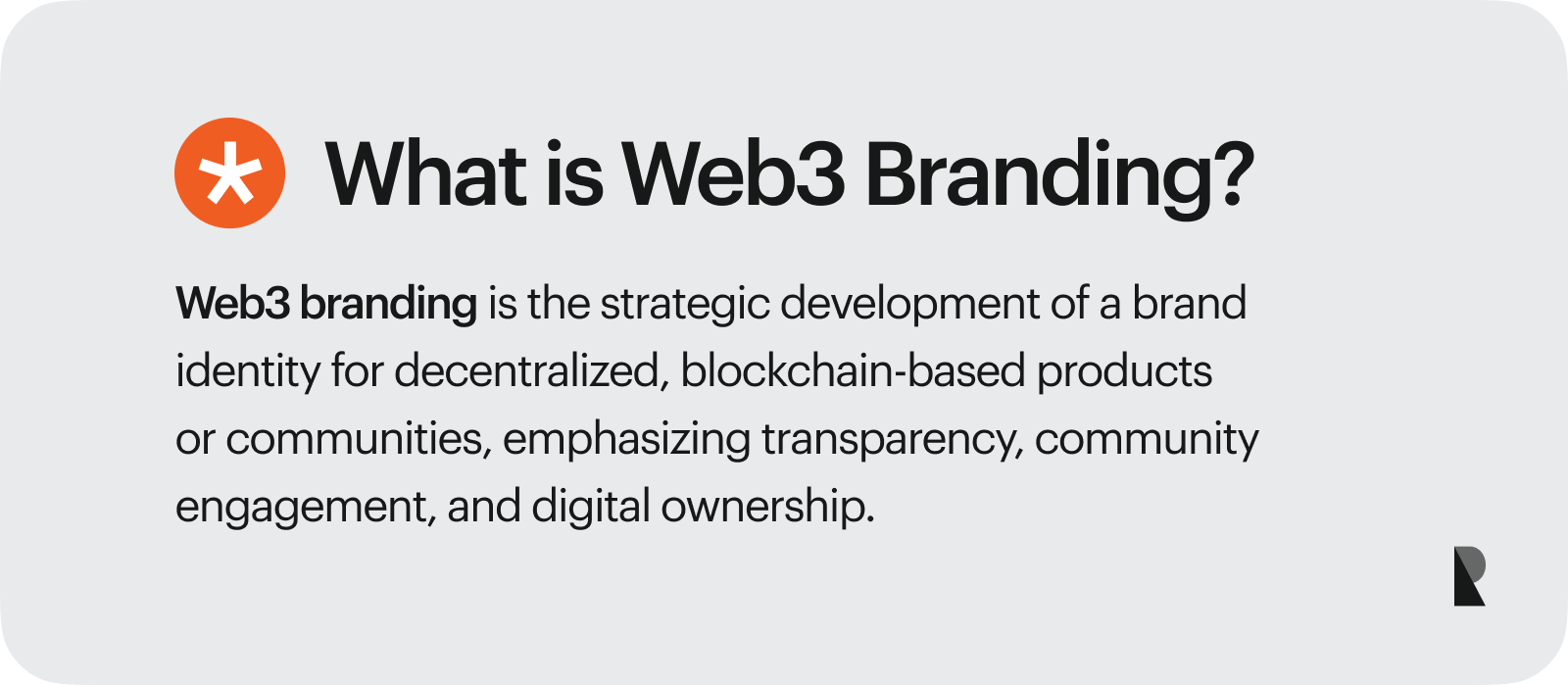 What is Web3 branding?
