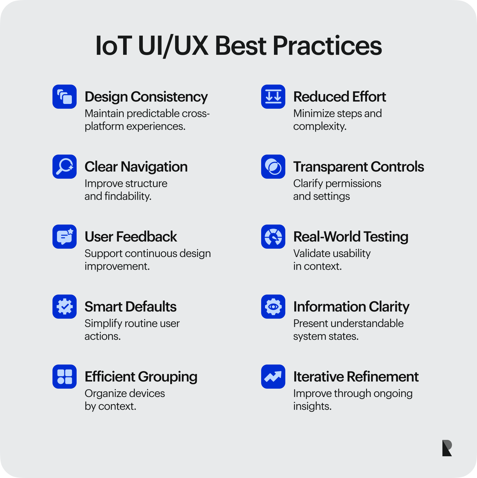 IoT UI/UX Best Practices
