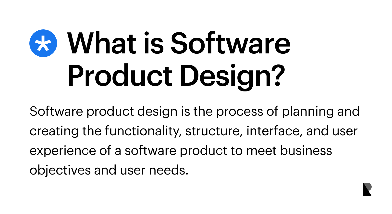 What is Software Product Design?