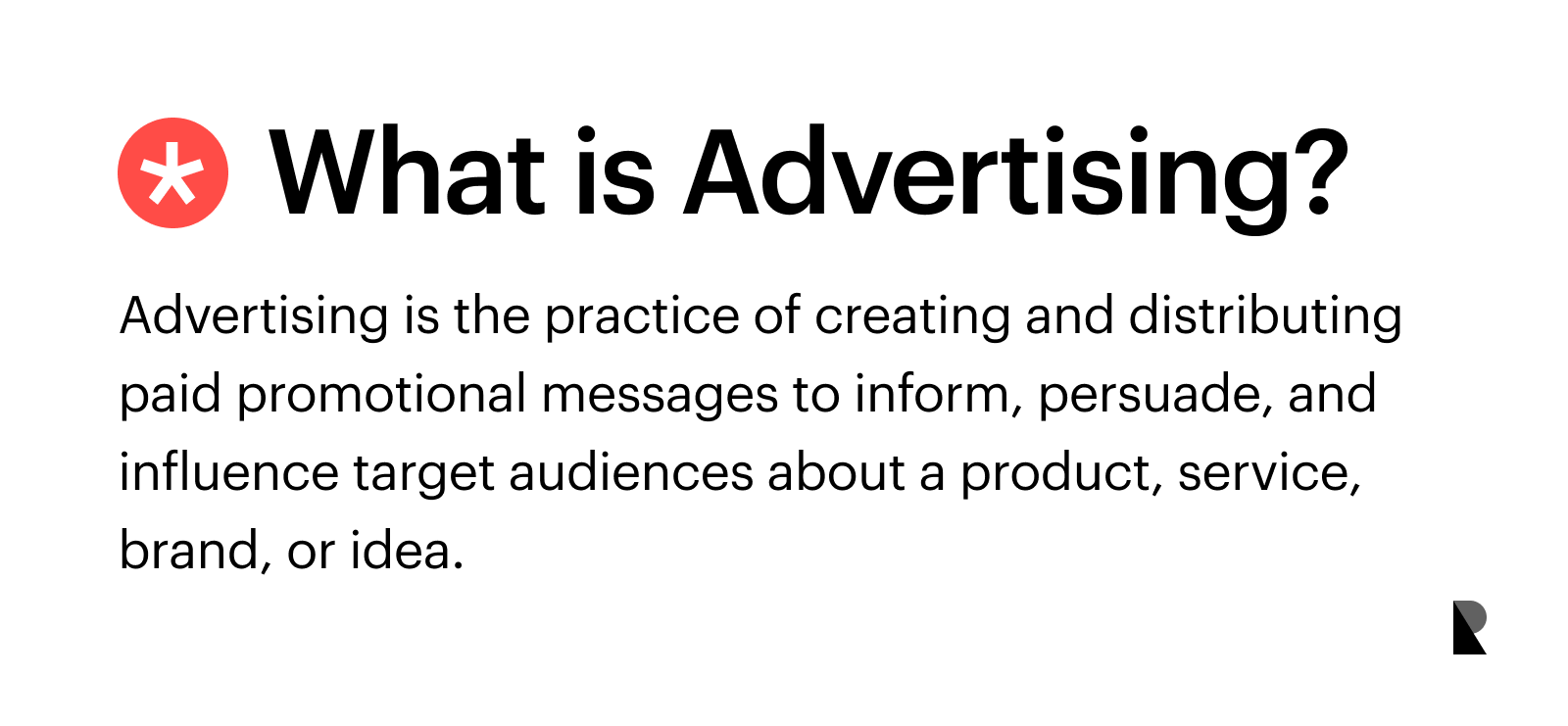 What is advertising definition