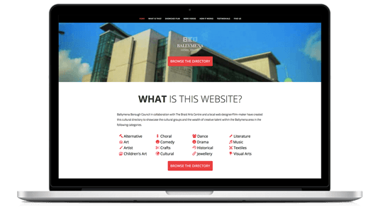 Featured Photo for Ballymena Cultural Directory