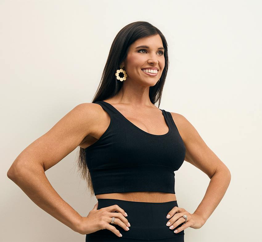 Woman posing