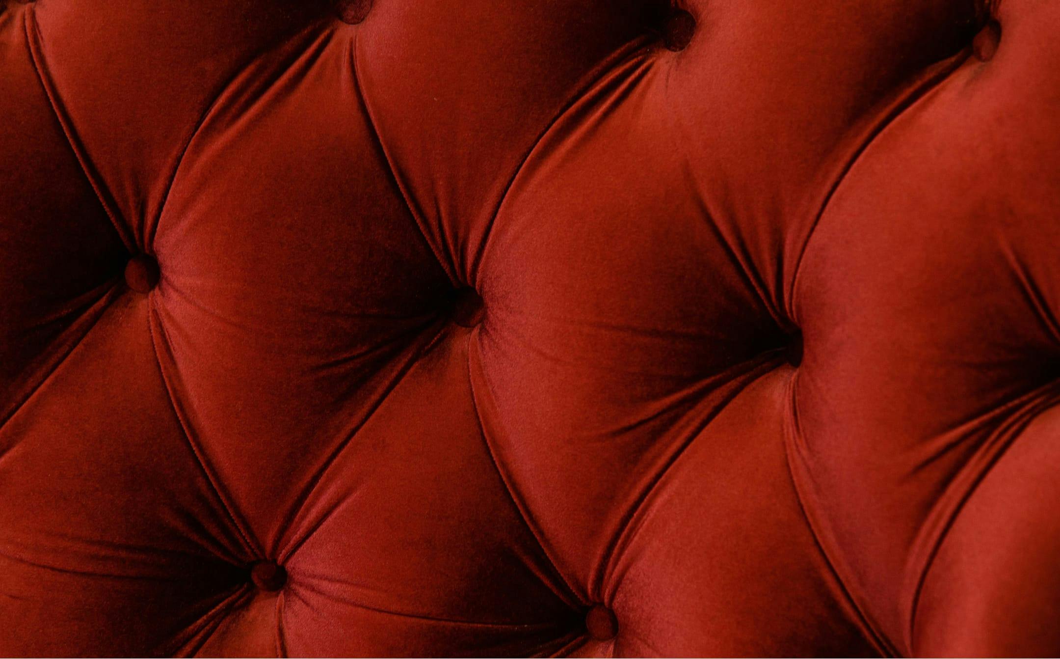 red velvet furniture