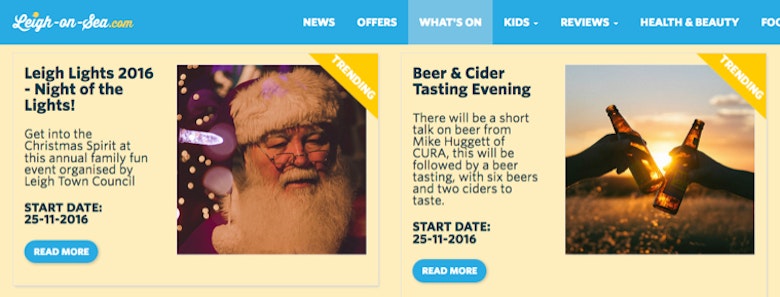 Upcoming events in Leigh-on-Sea