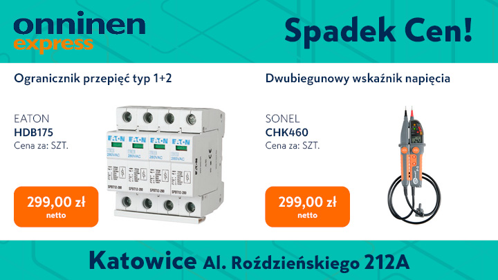 Spadek cen w Onninen Express Katowice!