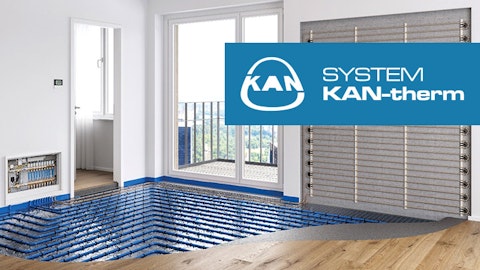 Instalace podlahového vytápění KAN-therm