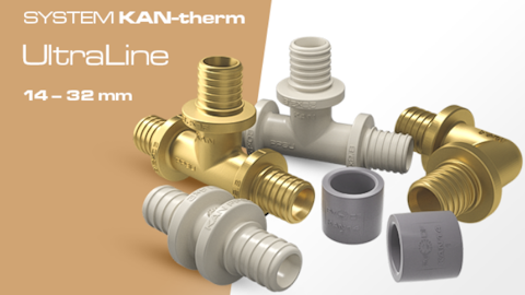 Sistem de instalare KAN-therm UltraLine. O tehnică care nu dezamăgește!