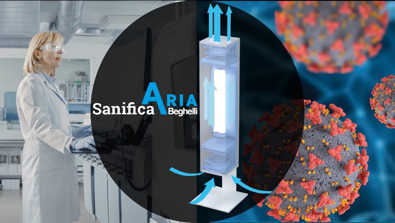 Санітайзер Beghelli SanificaAria