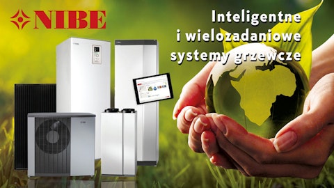 Inteligentne i wielozadaniowe systemy grzewcze Nibe