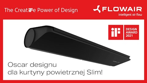 Oscar Designu kurtyna powietrzna slim