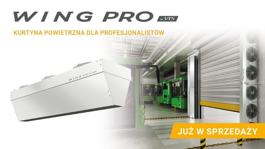 Повітряна завіса VTS Wing Pro в салоні автобуса