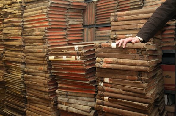 Архівні книги на зберіганні