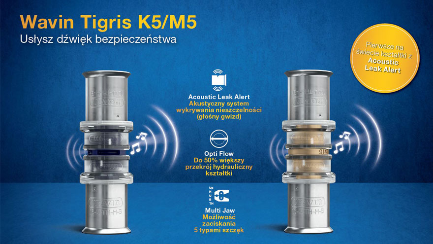 З'єднувачі Wavin Tigris
