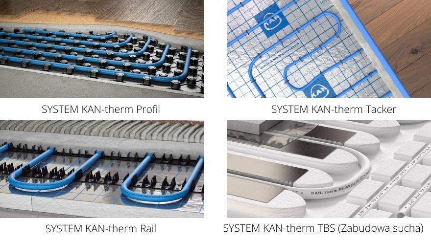 rodzaje ogrzewania podłogowego
