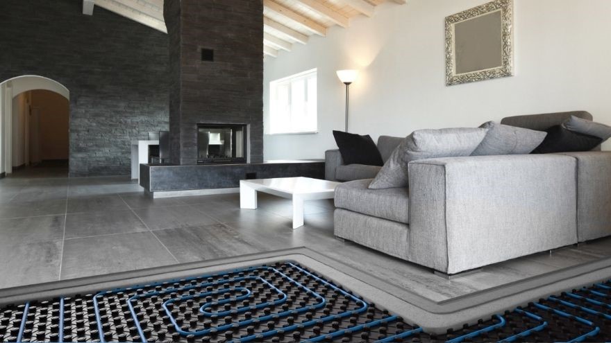 water underfloor heating