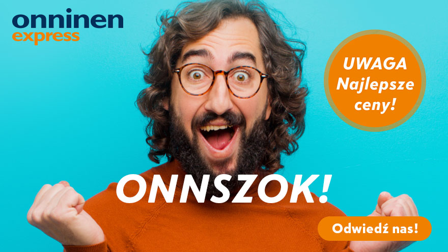 Baner Onnszok Onninen - najlepsze ceny na rynku