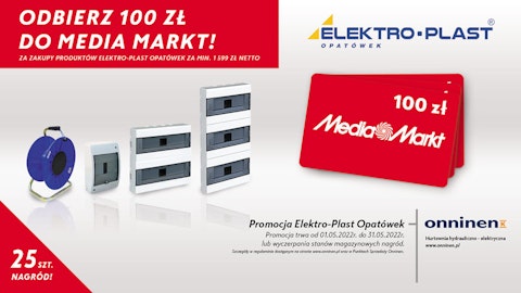 Promocja Elektro-Plast -Karta MediaMarkt gratis!