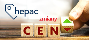 Zmiana cen produktów HEPAC
