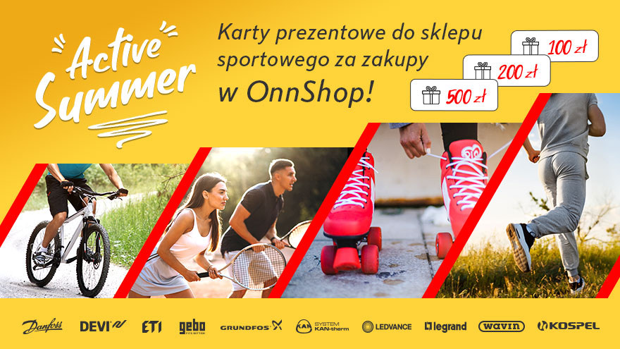Promocja Aktywne lato w OnnShop!