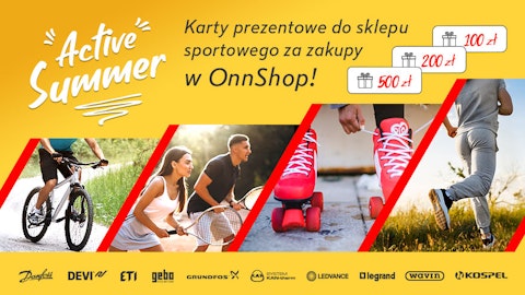 Promocja Active Summer w OnnShop