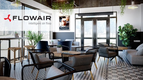 Flowair air curtain