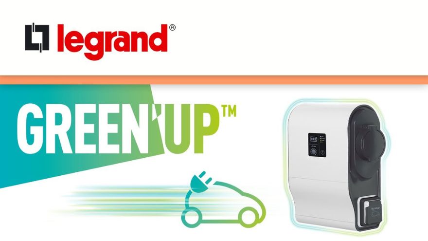 Legrand Green'up - домашні зарядні системи для електромобілів