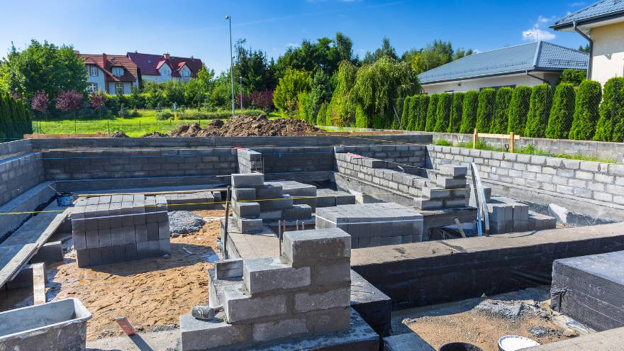 Будівництво фундаментів