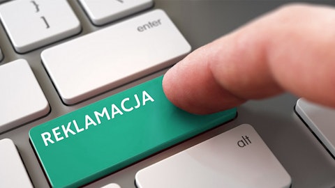 Formularz zgłaszania reklamacji online - już dostępny!