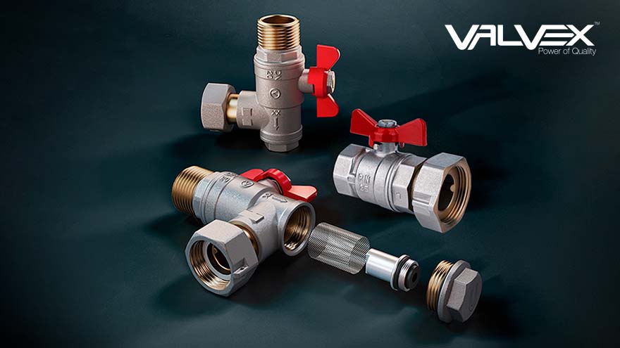 Клапан valvex SPIN DN 20 з фільтром і неодимовим магнітом