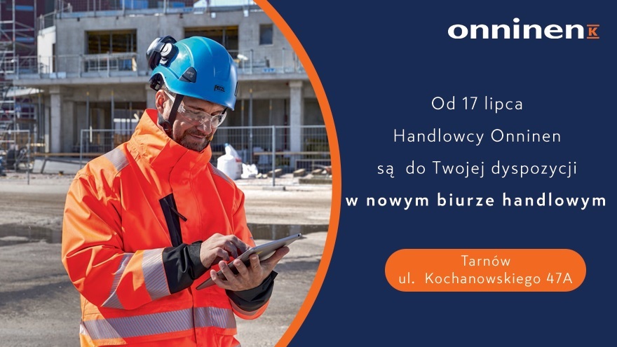 Nowe biuro handlowe w Tarnowie - Onninen