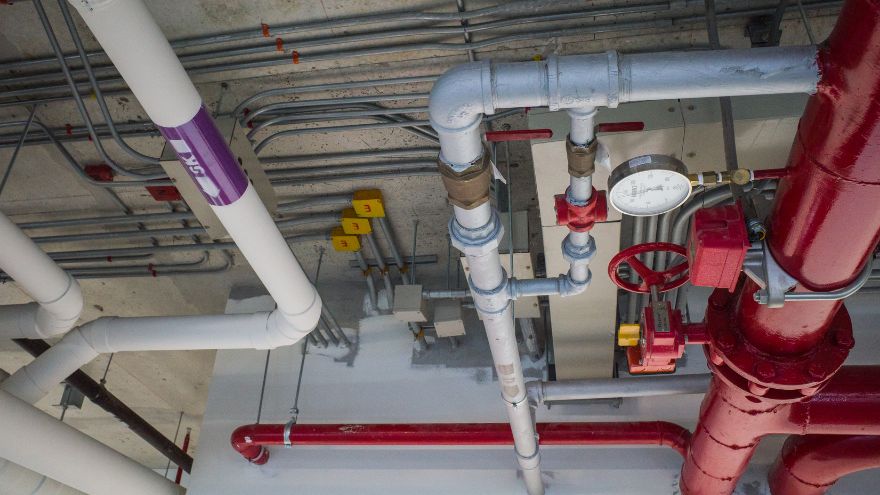 Спринклери та системи пожежогасіння на стелі