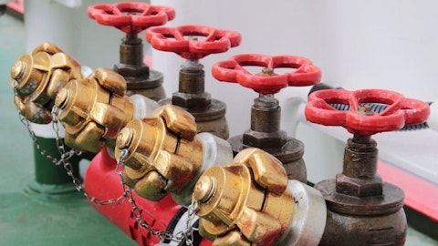 Poppet valves for fire protection system